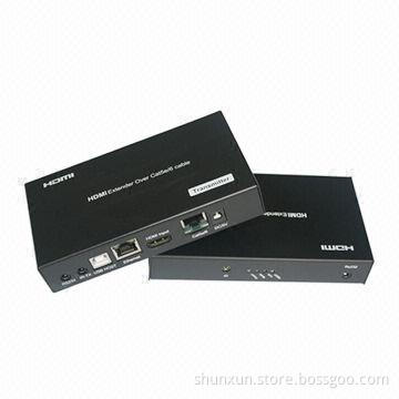 HDBaseT HDMI Extender with USB, 100m over cat5e cable, support CEC 3D IR & Ethernet pass-through